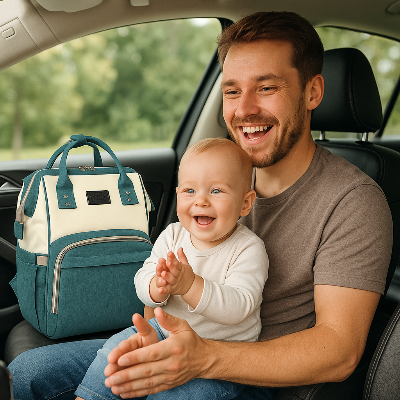 sac a dos a langer papa heureux