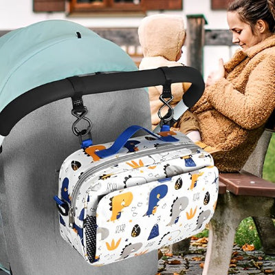 Sac a langer bebe avec attache poussette