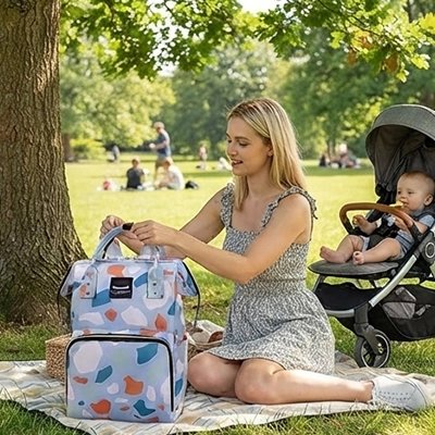 Sac a langer bebe promenade sans contrainte