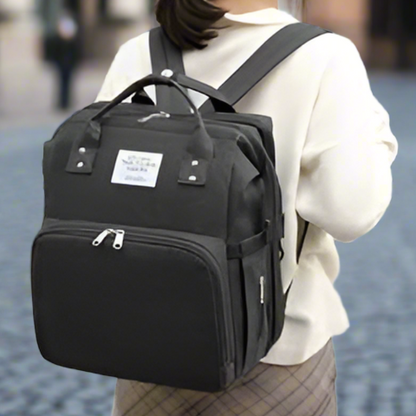 sac a langer noir lit