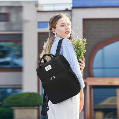sac a langer noir pour les essentiels de bebe