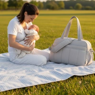 Sac a langer organisé