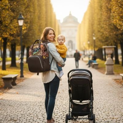 Sac a langer pour une promenade reussie