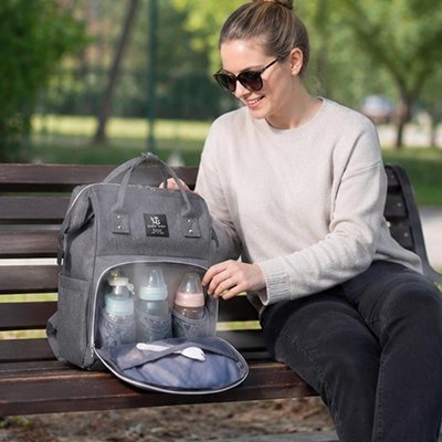 Sac a langer rangements latéraux