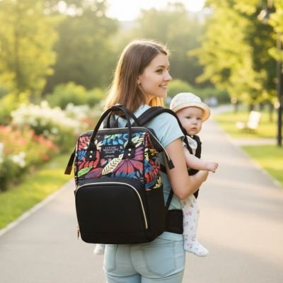 Sac à langer sac à dos maman fière