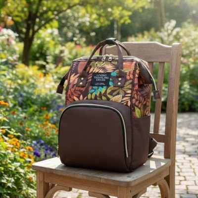 Sac a langer sur une chaise